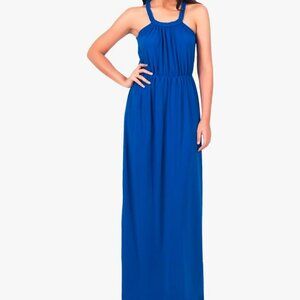 Blue maxi dress, size L
